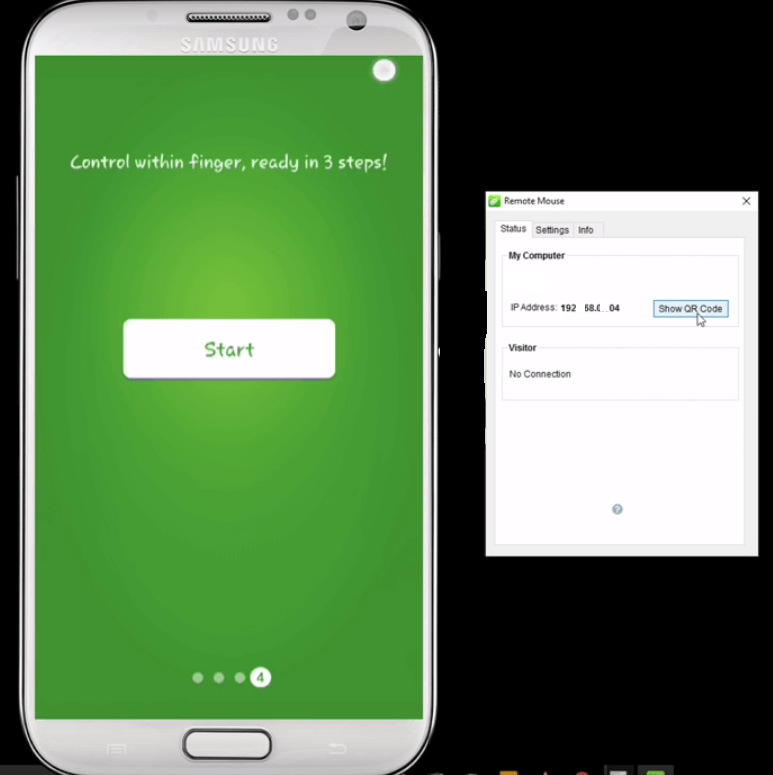 How To Use Your Phone As a Wireless Mouse & Keyboard For Your Computer 2