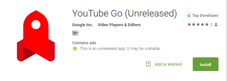 YouTube Go App Launched Only In India : Save Data & Share Videos Offline