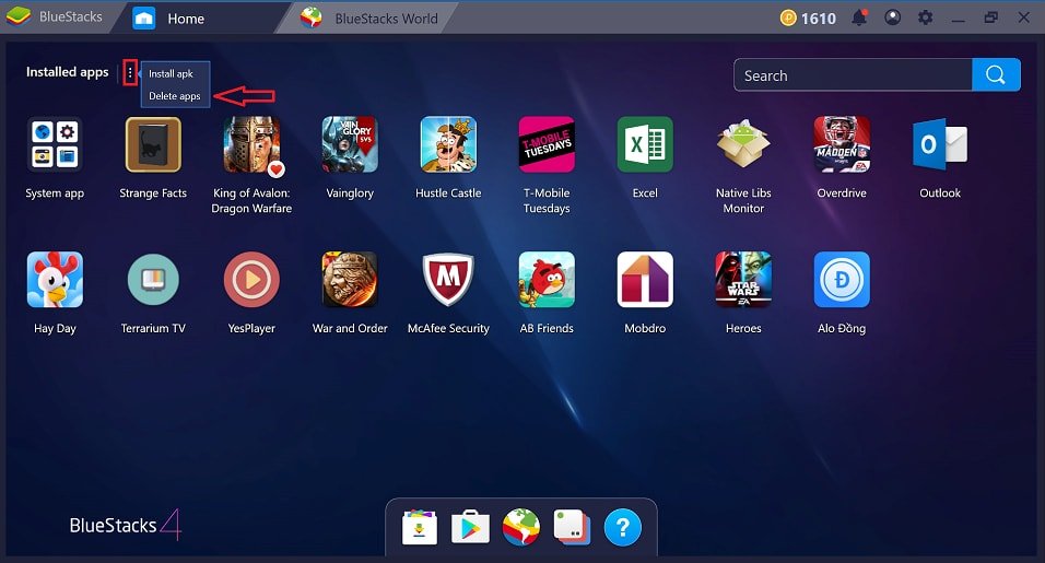 Bluestacks-emulator