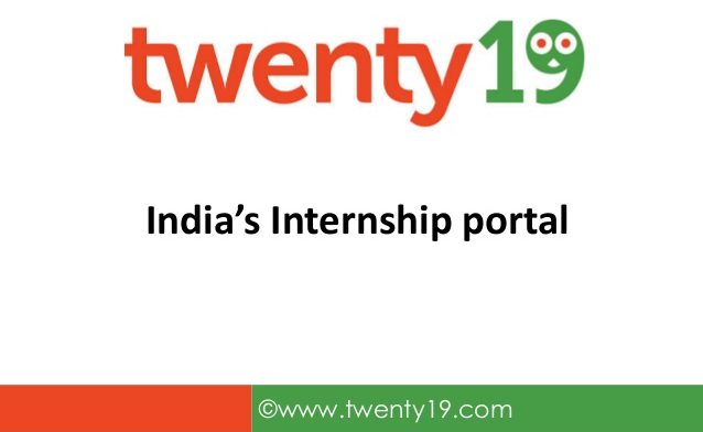 twenty19-indias-internship-portal